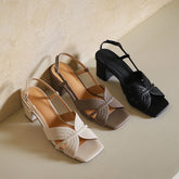 Carla handgefertigte Sandalen mit Absatz